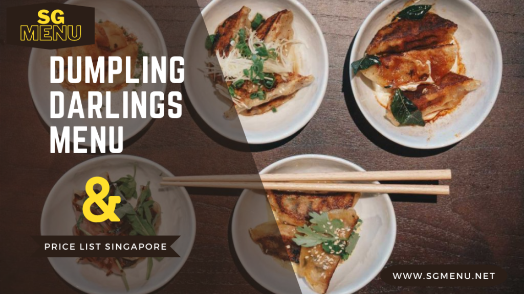 dumpling darlings menu, dumplings in singapore, best dumplings