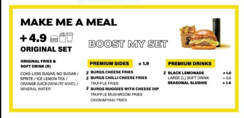 BURGS BY PROJECT WARUNG SMASH BOX MENU WITH PRICES