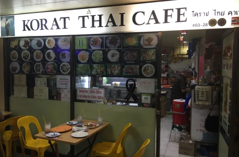 Korat Thai Menu Singapore With Updated Prices 2024