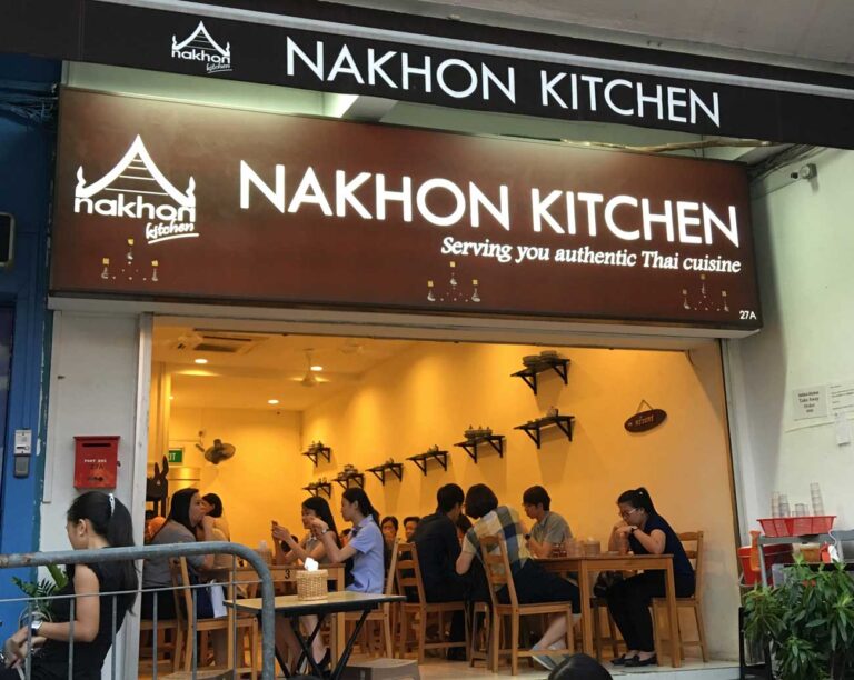 Nakhon Kitchen Menu Singapore With Updated Prices 2024