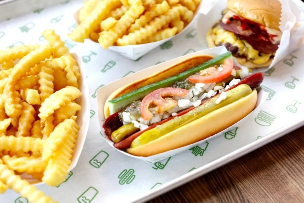 SHAKE SHACK FLAT-TOP DOGS MENU WITH PRICES