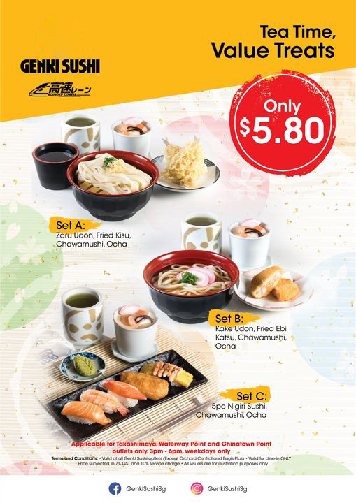 Genki Sushi Menu Singapore & Price List Updated