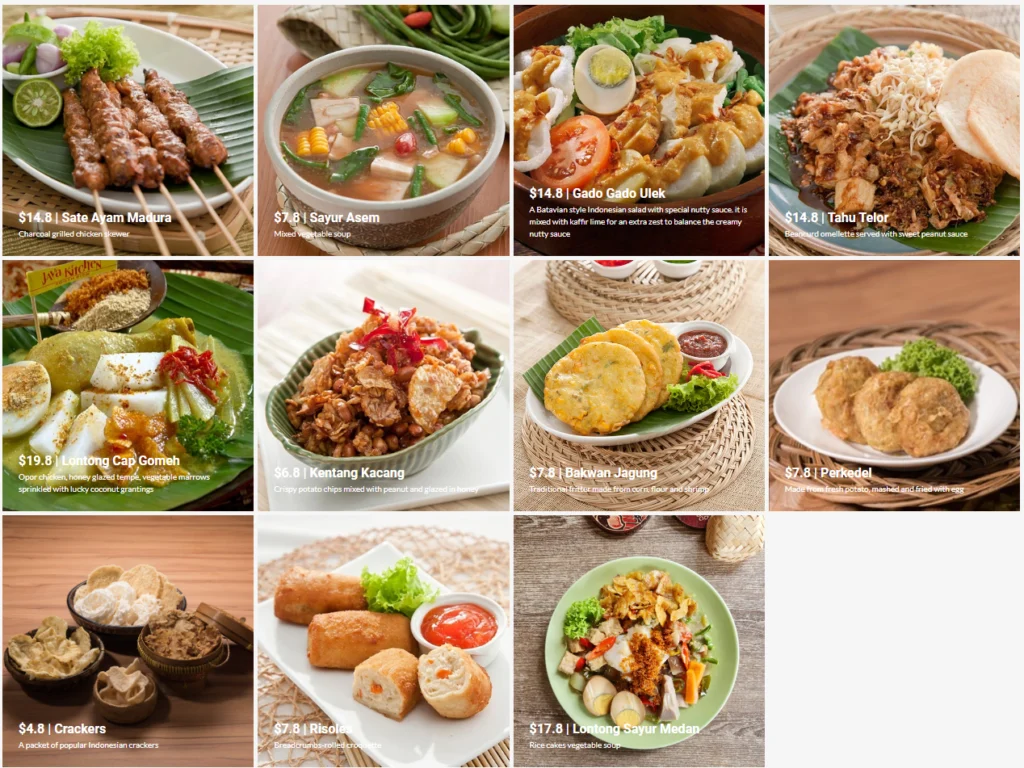 INDOCHILI LIGHT DELIGHT MENU WITH PRICES