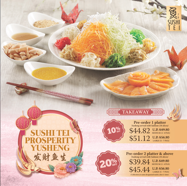 Sushi Tei Menu Singapore & Price