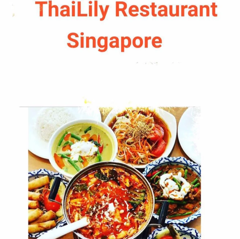 ThaiLily Restaurant menu singapore