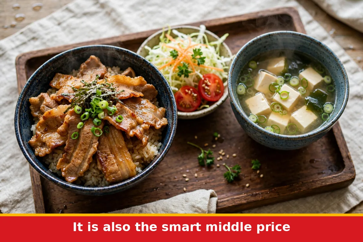 It's also the smart middle price