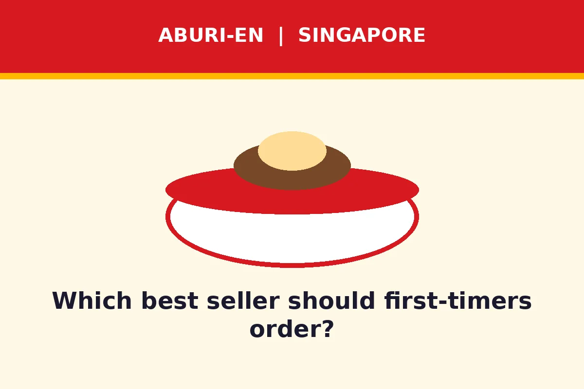 Which best seller should first-timers order?