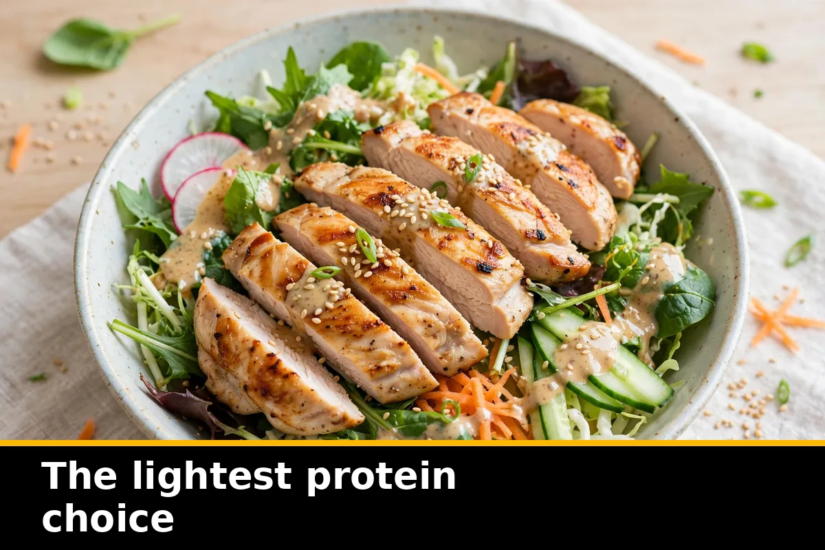 The lightest protein choice