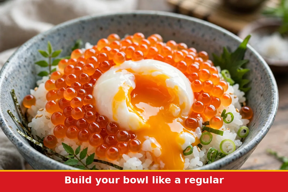 Build your bowl like a regular