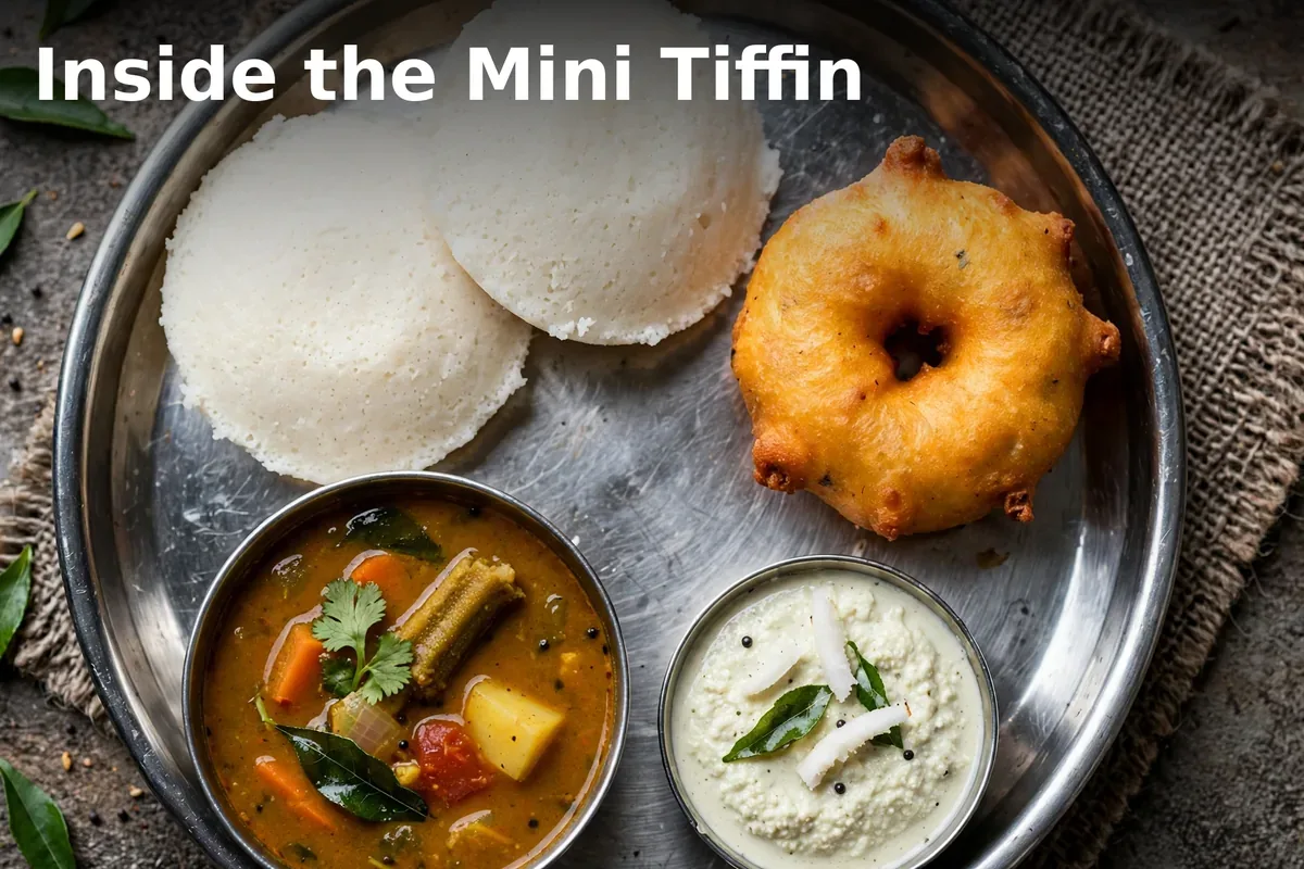 Inside the Mini Tiffin