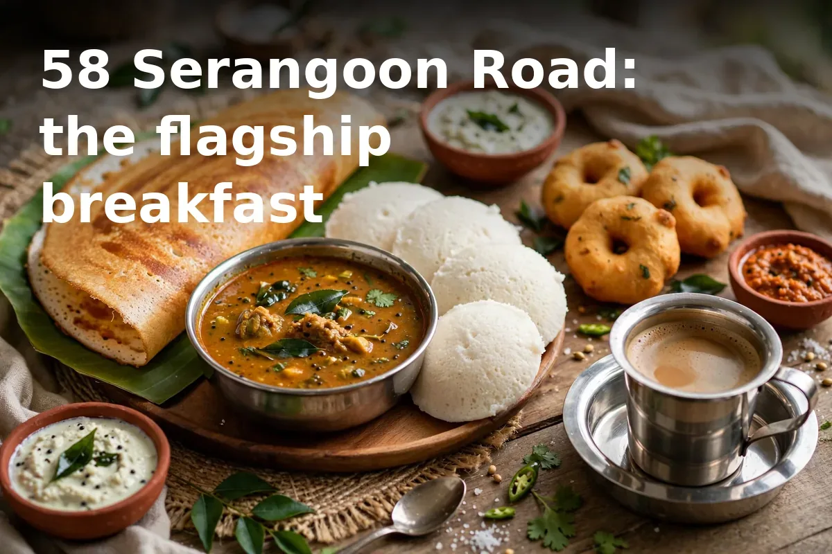 58 Serangoon Road: the flagship breakfast