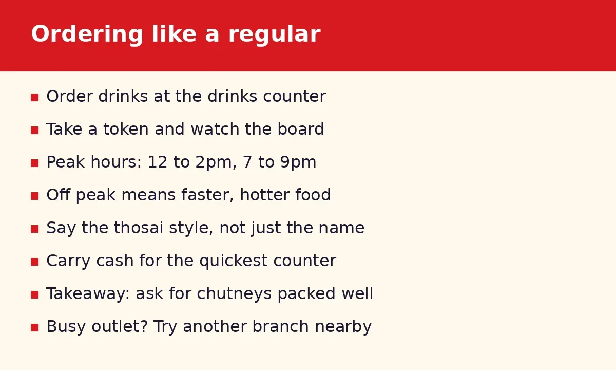 How do regulars order here?