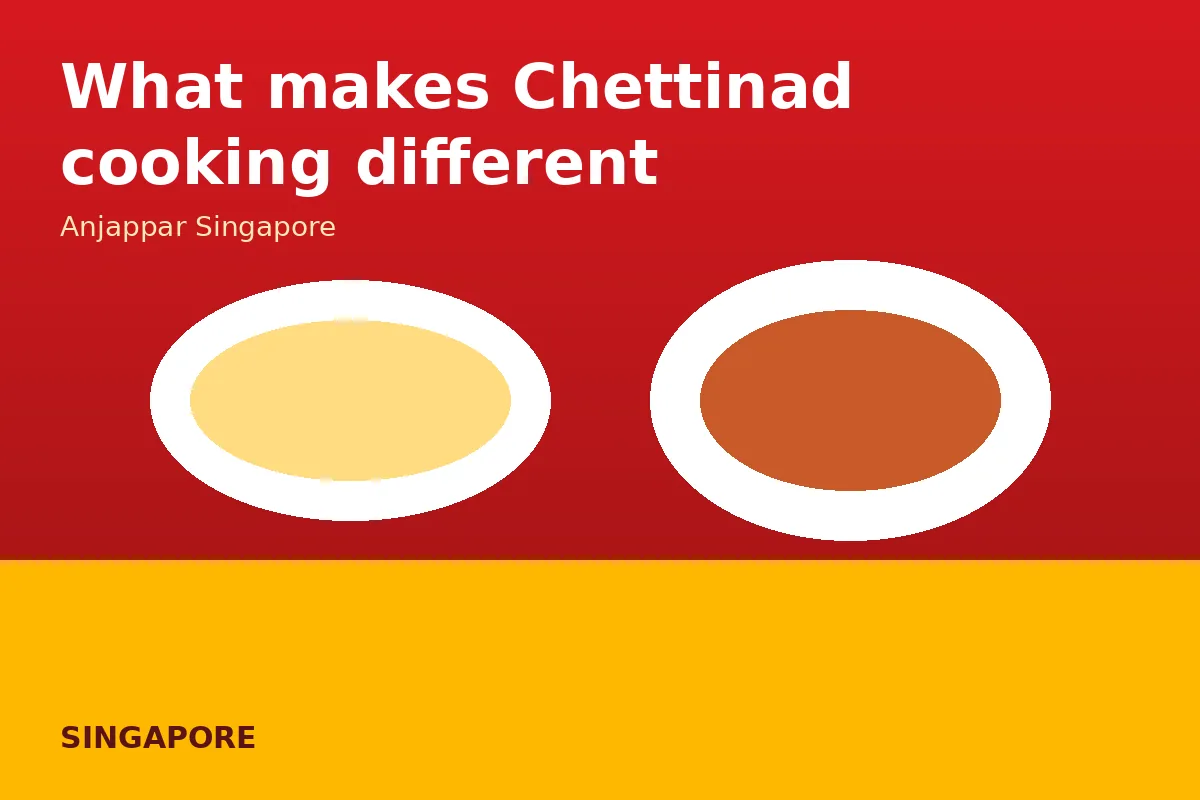 What makes Chettinad cooking different