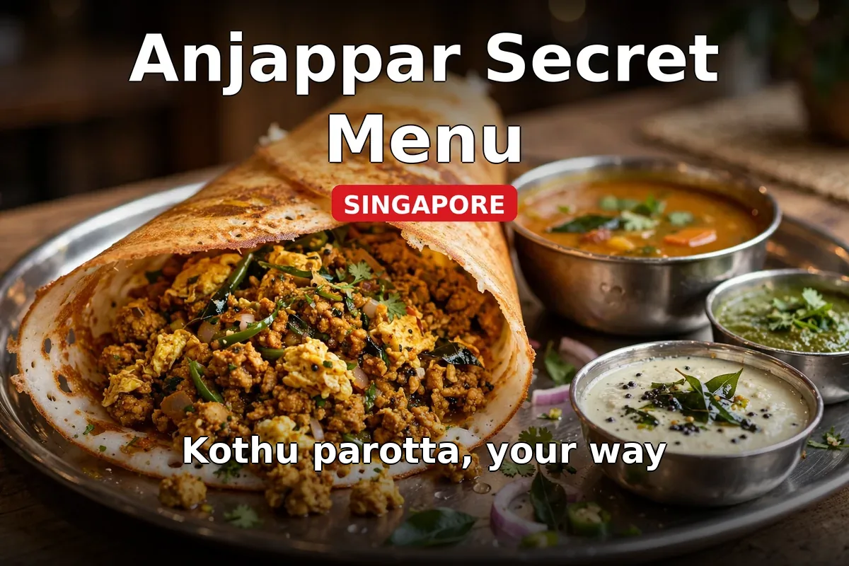 Kothu parotta, your way