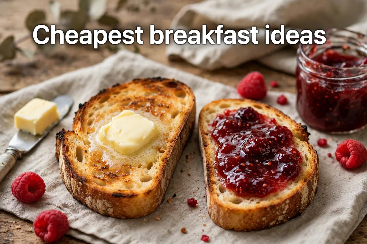 Cheapest breakfast ideas