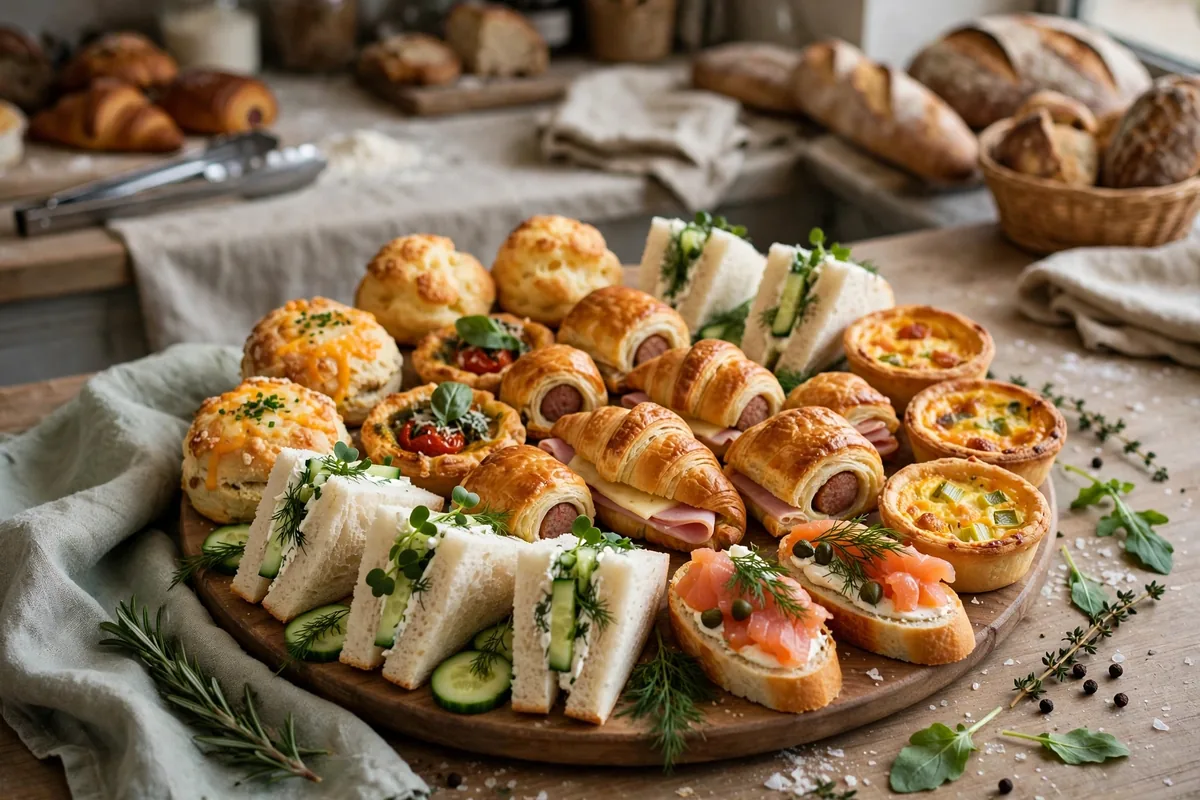 Does Baker & Cook sell party packages? Sandwich and pastry platter