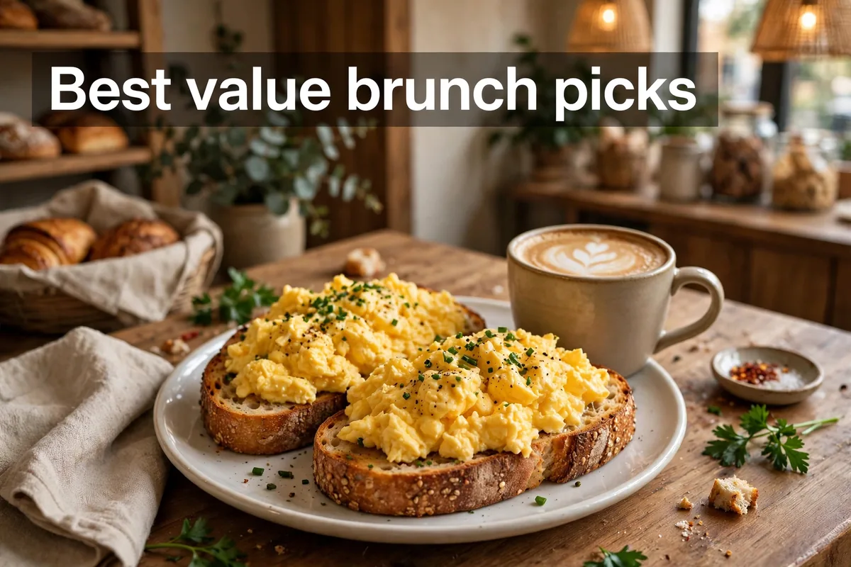 Best value brunch picks