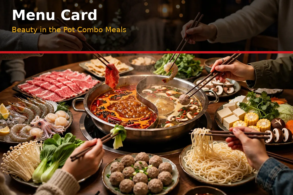 What combo meals does Beauty in the Pot offer?