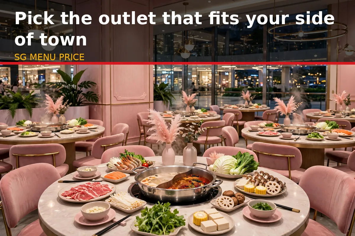 Pick the outlet that fits your side of town