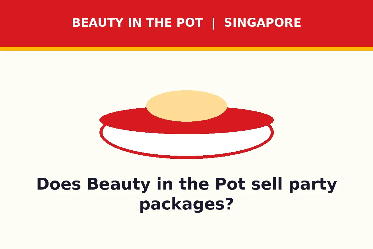 Does Beauty in the Pot sell party packages?