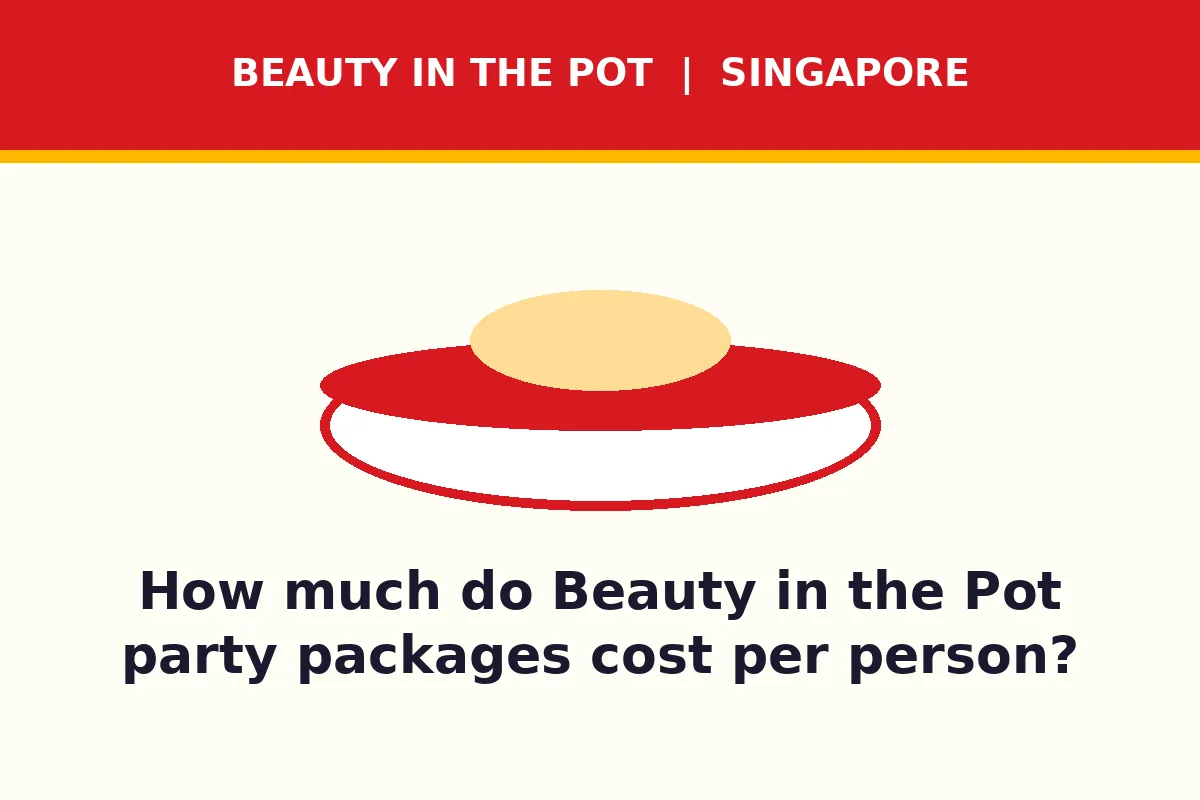 How much do Beauty in the Pot party packages cost per person?