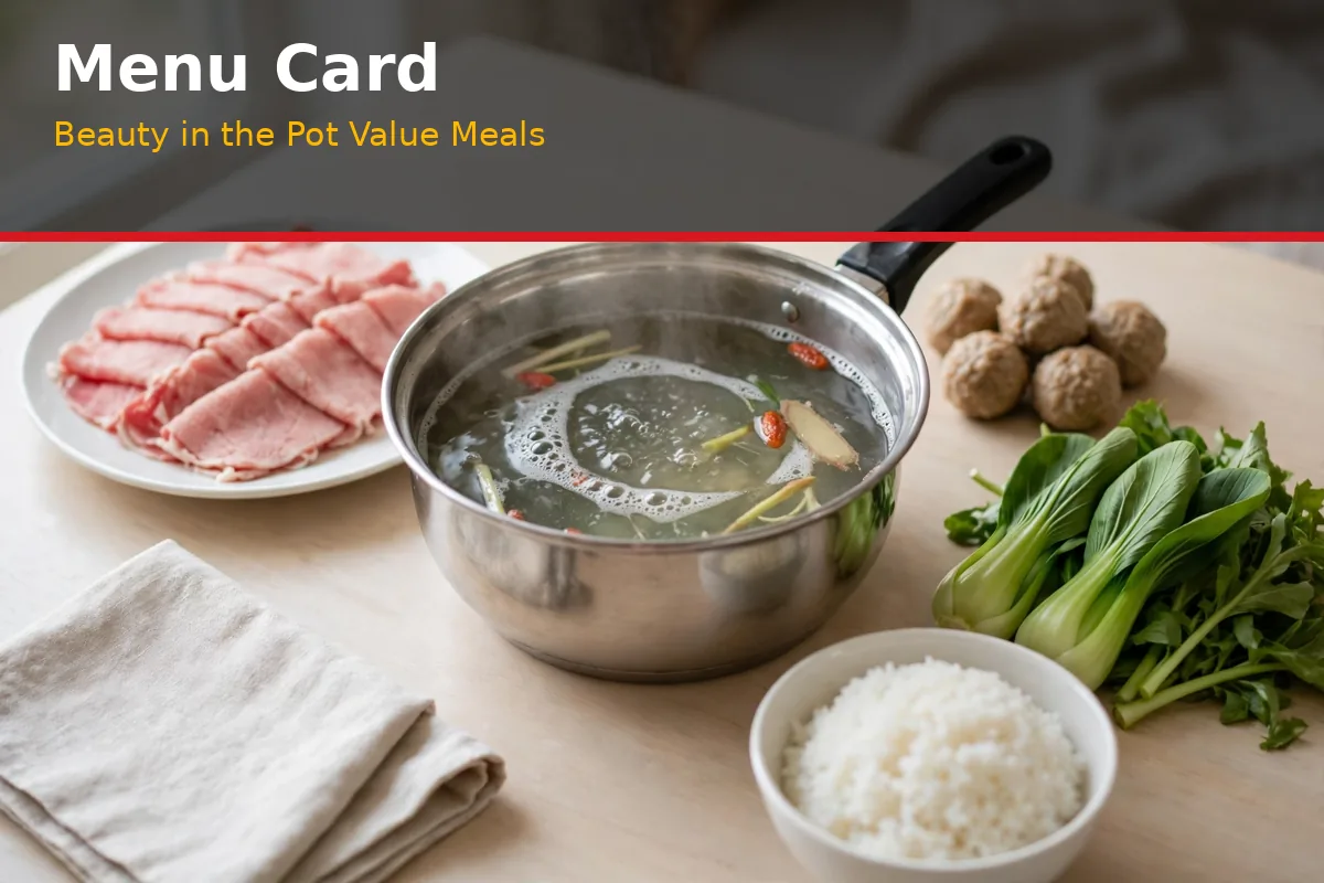 Does Beauty in the Pot have a value menu?