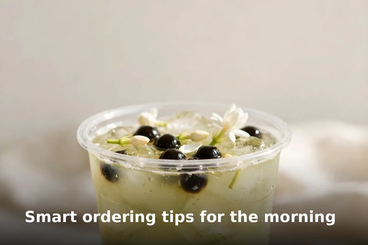 Smart ordering tips for the morning