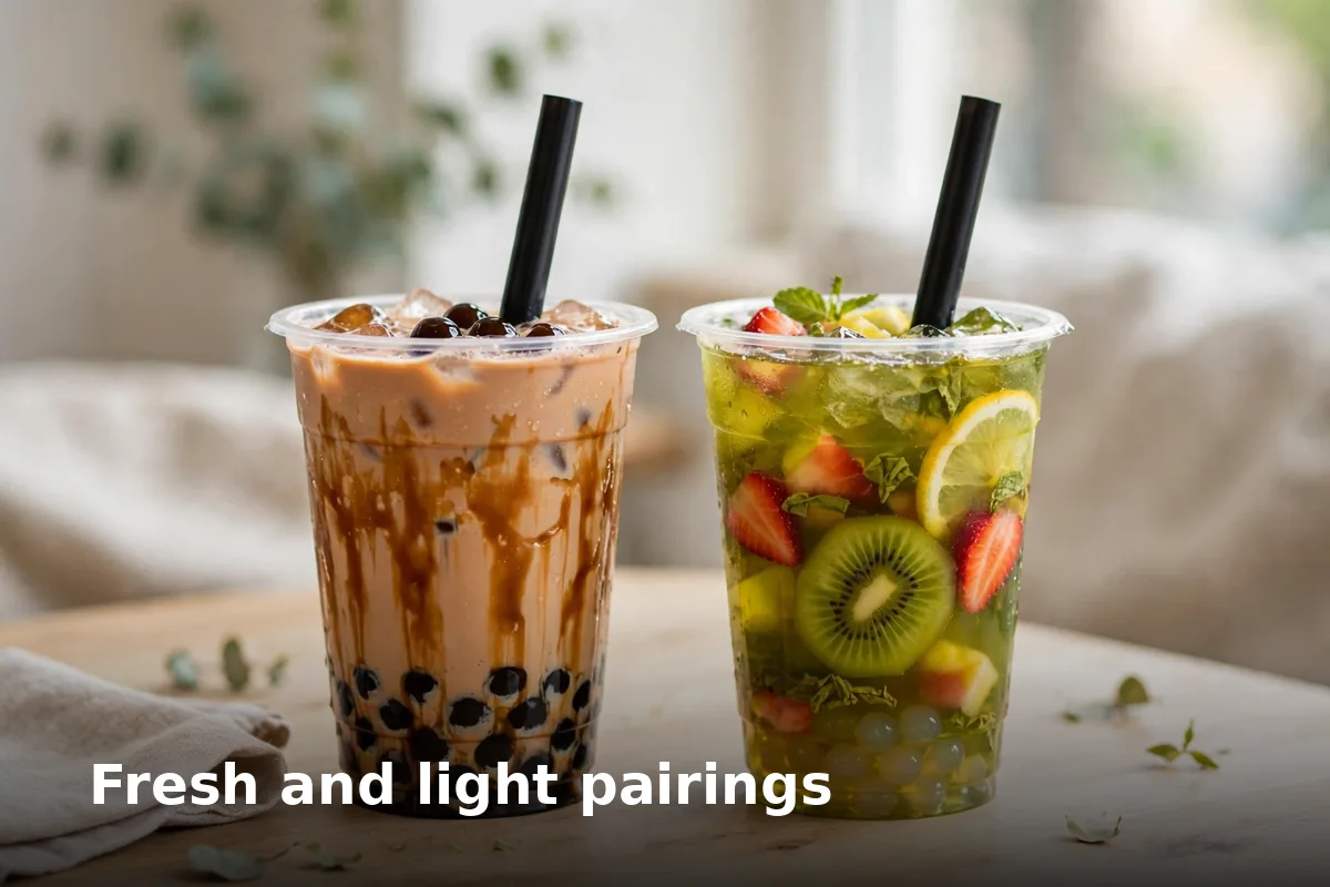 Fresh and light pairings
