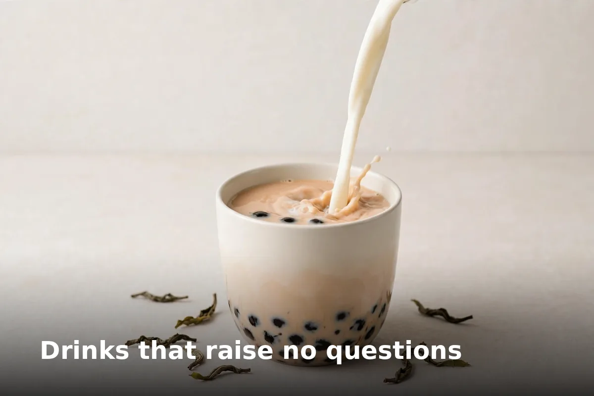 Drinks that raise no questions