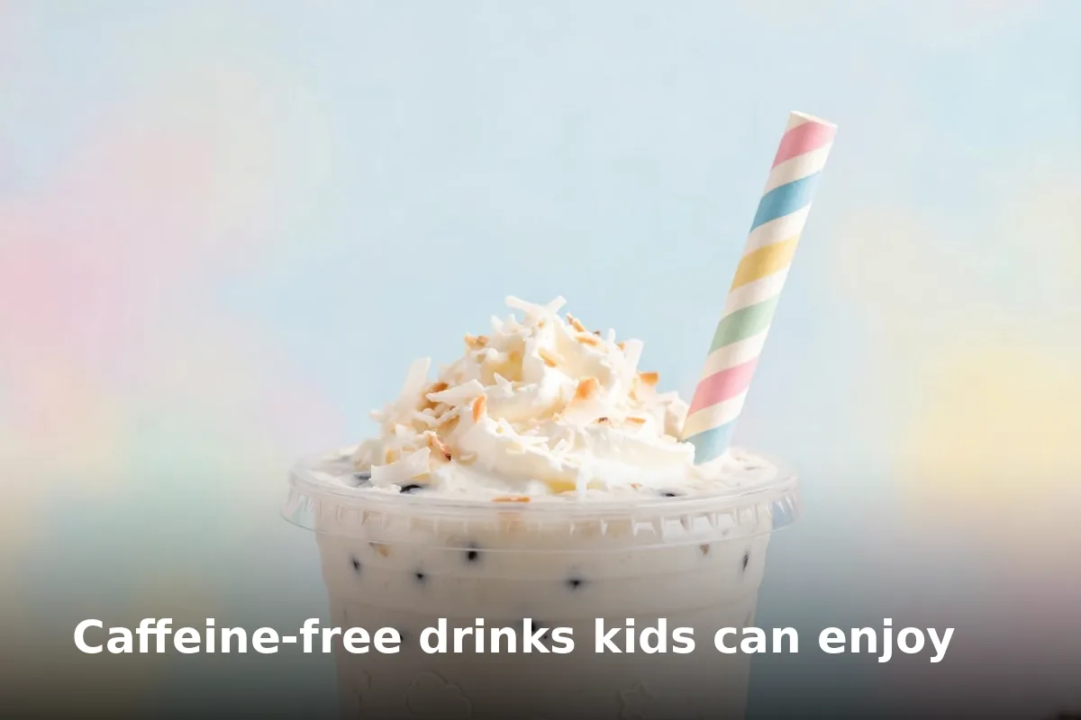 Caffeine-free drinks kids can enjoy