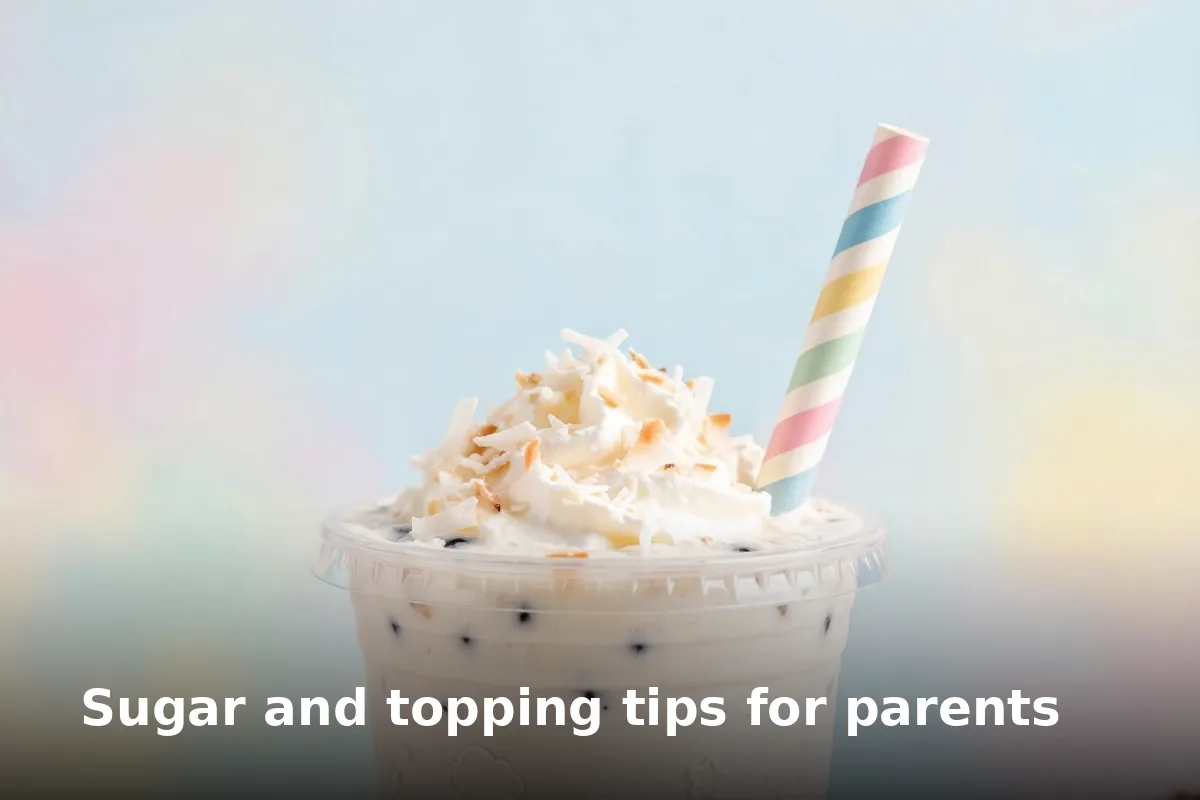 Sugar and topping tips for parents