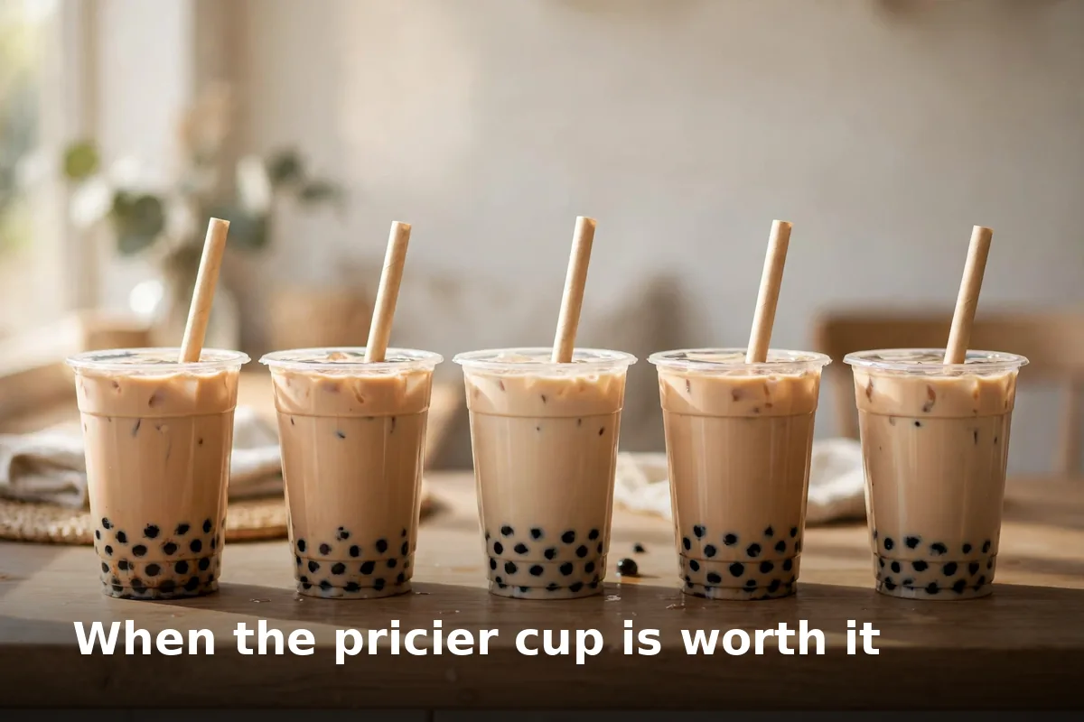 When the pricier cup is worth it