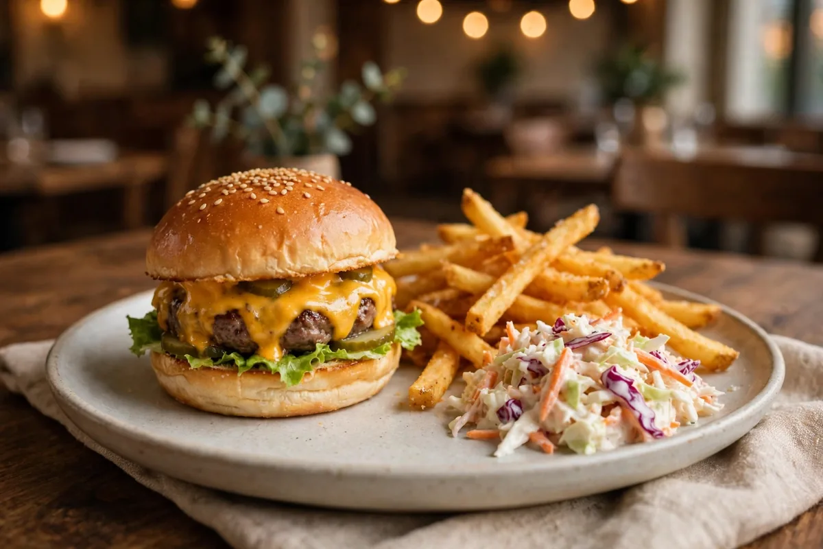 How much does a Botak Jones kids meal cost? A burger set with fries and coleslaw