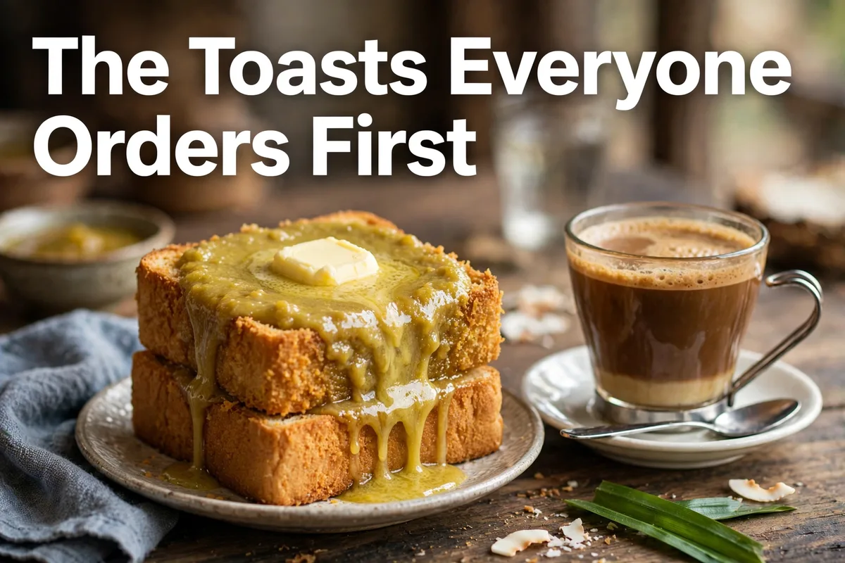 The toasts everyone orders first