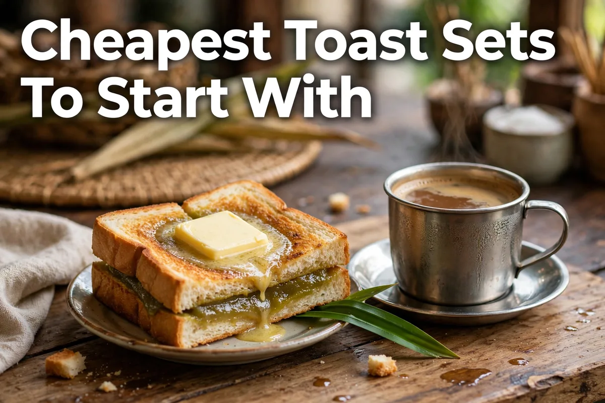 Cheapest toast sets to start with