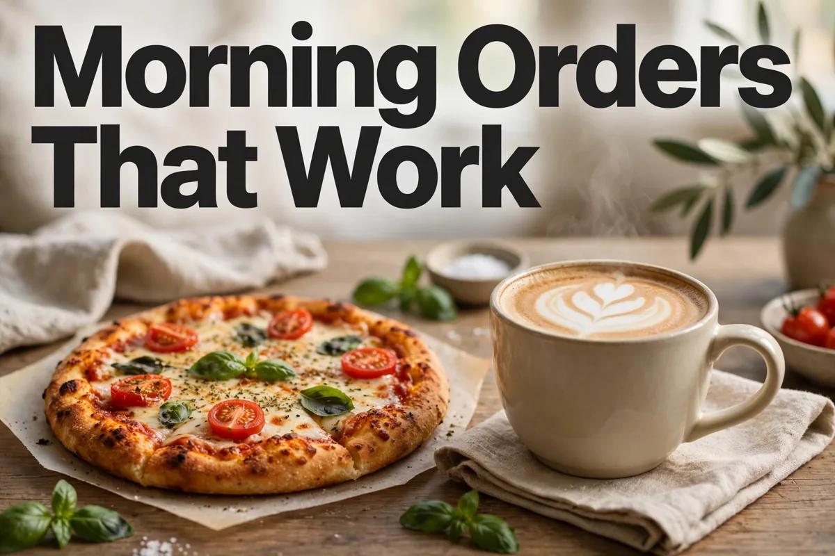 Morning Orders That Work