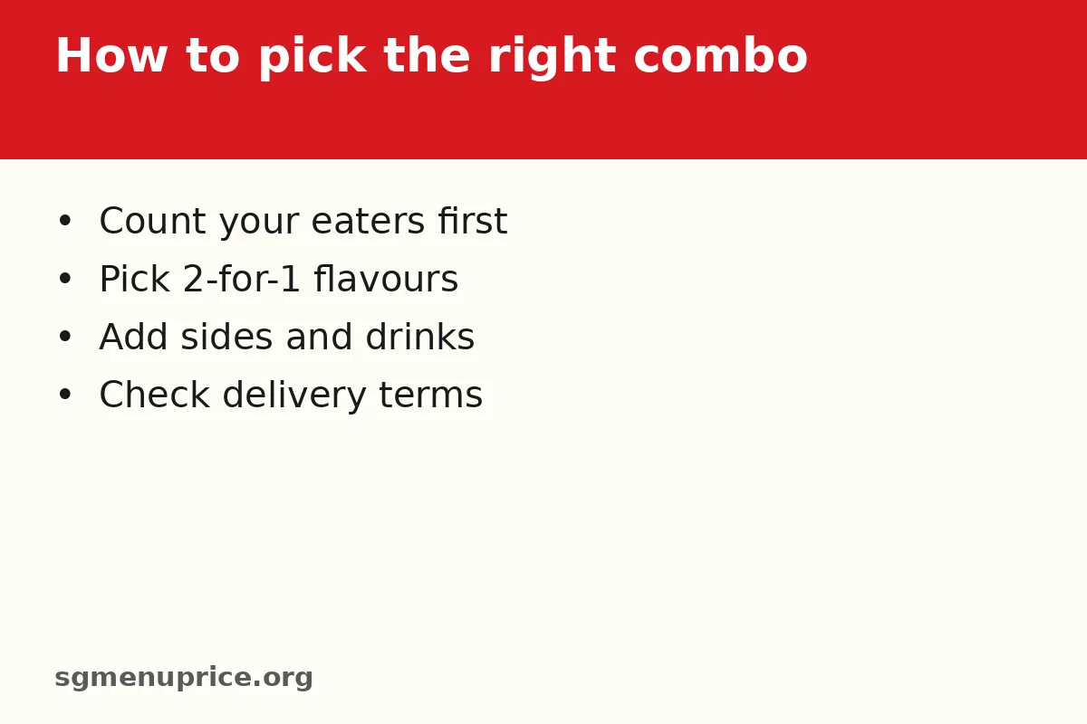 How do you pick the right Canadian 241 Pizza combo meal?