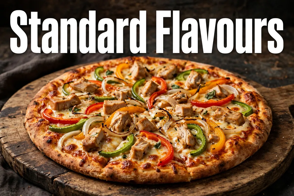 What are the Canadian 241 Pizza flavours and reported prices?