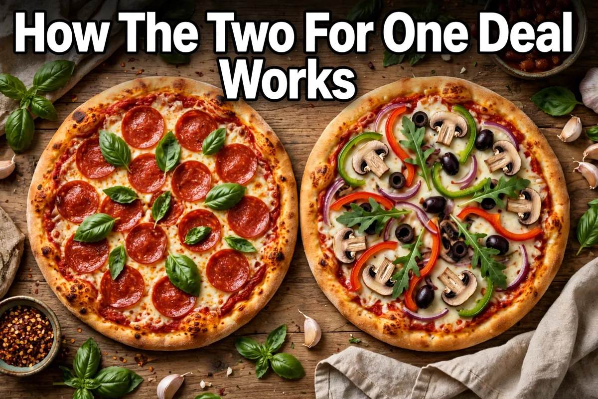 How The Two For One Deal Works