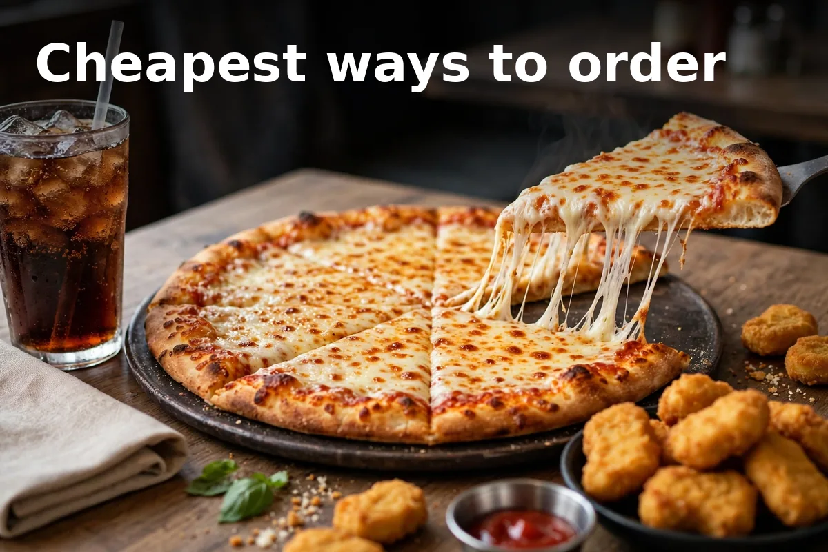 Cheapest ways to order