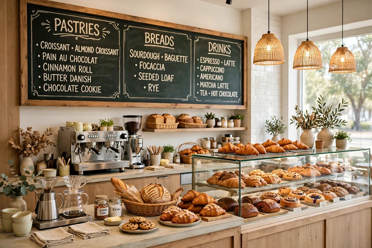 How do I use the Cedele menu card in store?