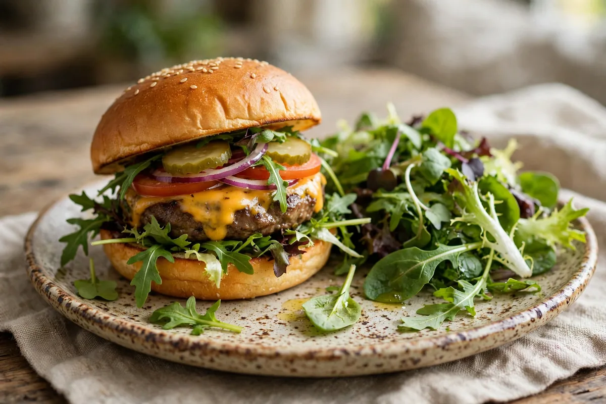 What burgers are on the Cedele menu?