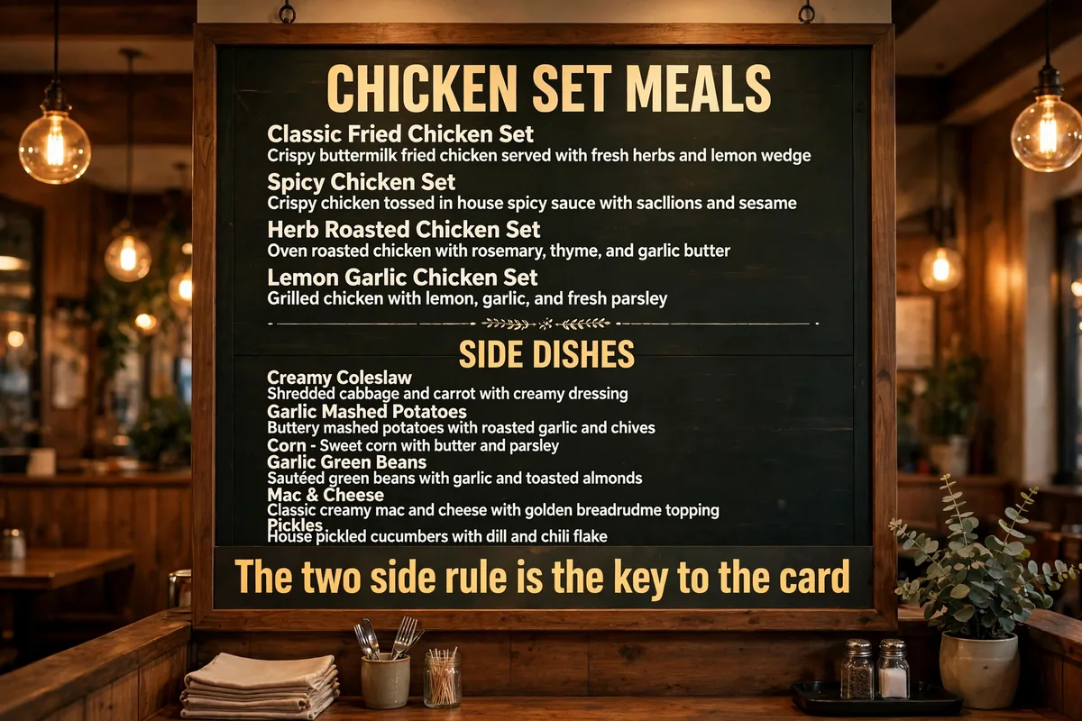 The two-side rule is the key to the card