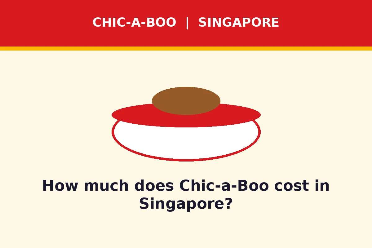 How much does Chic-a-Boo cost in Singapore?