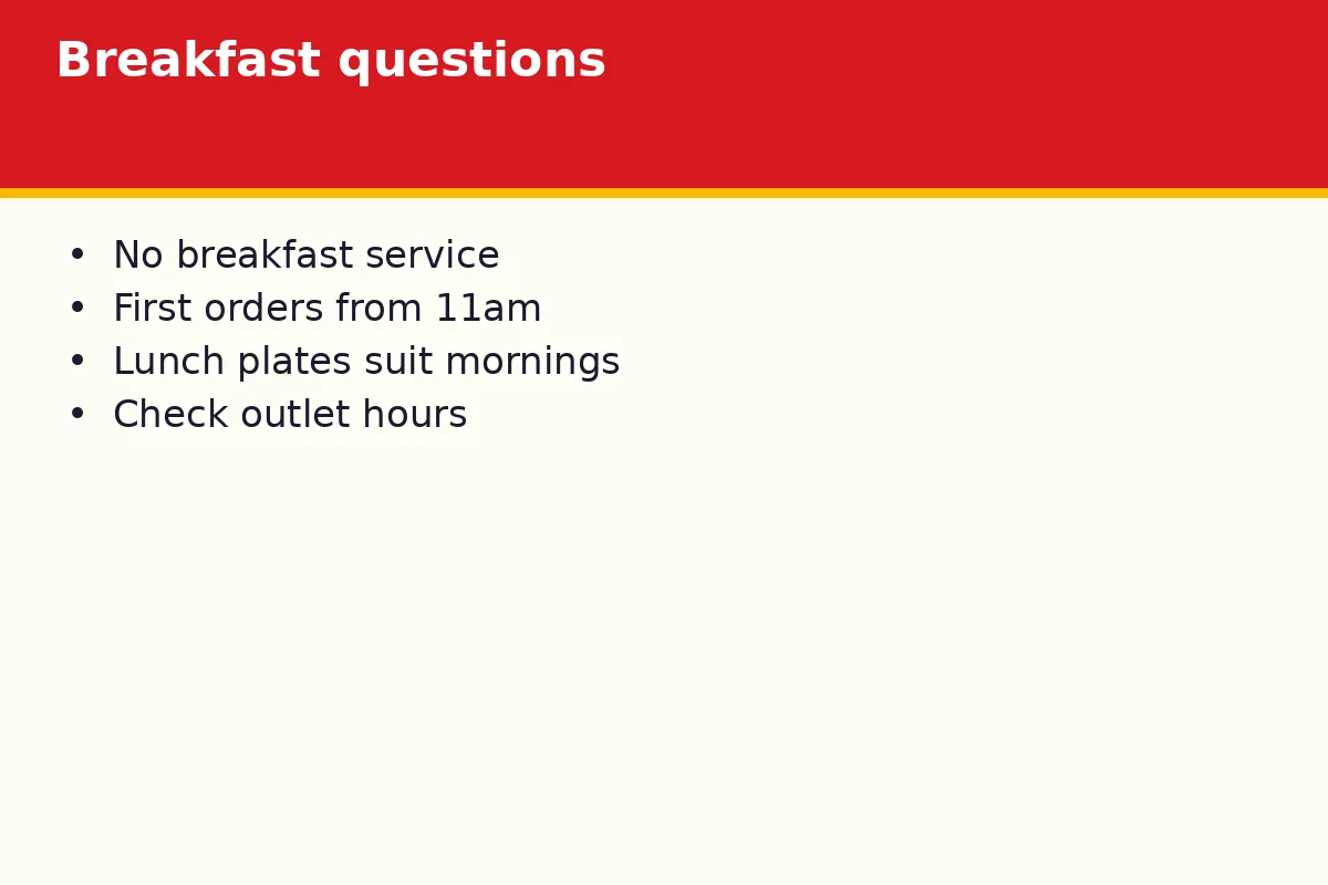 Chir Chir Breakfast Menu FAQ