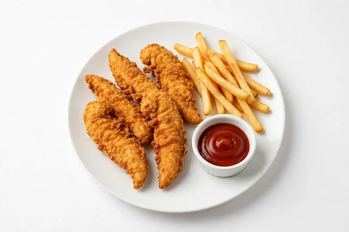 How should you order tenders for a child?