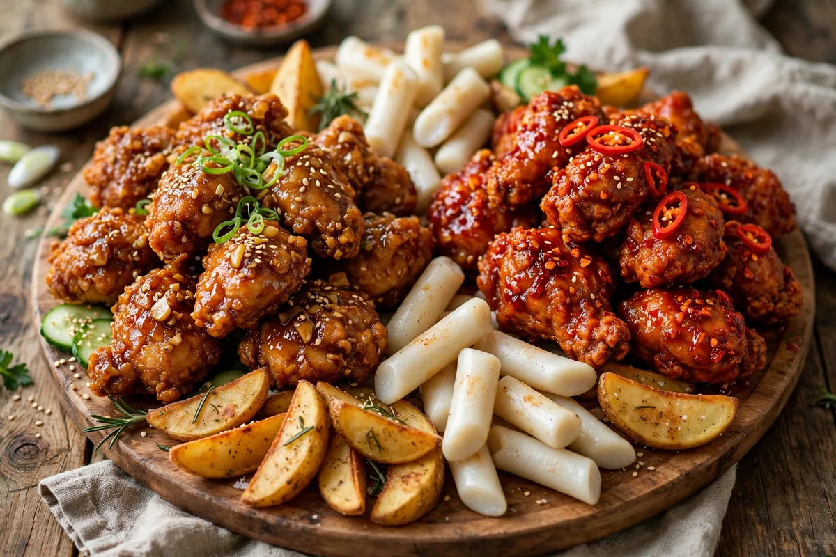 What is on the Chir Chir menu card?
