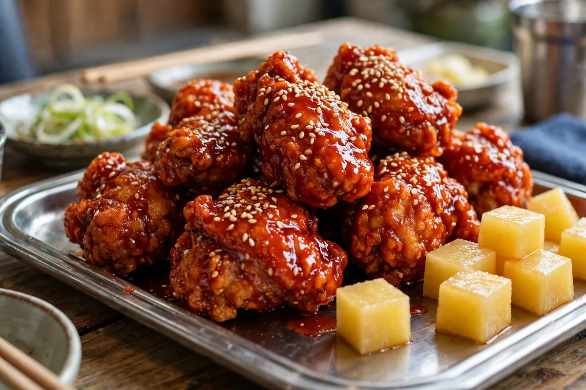 What else can you order besides fried chicken at Chir Chir?