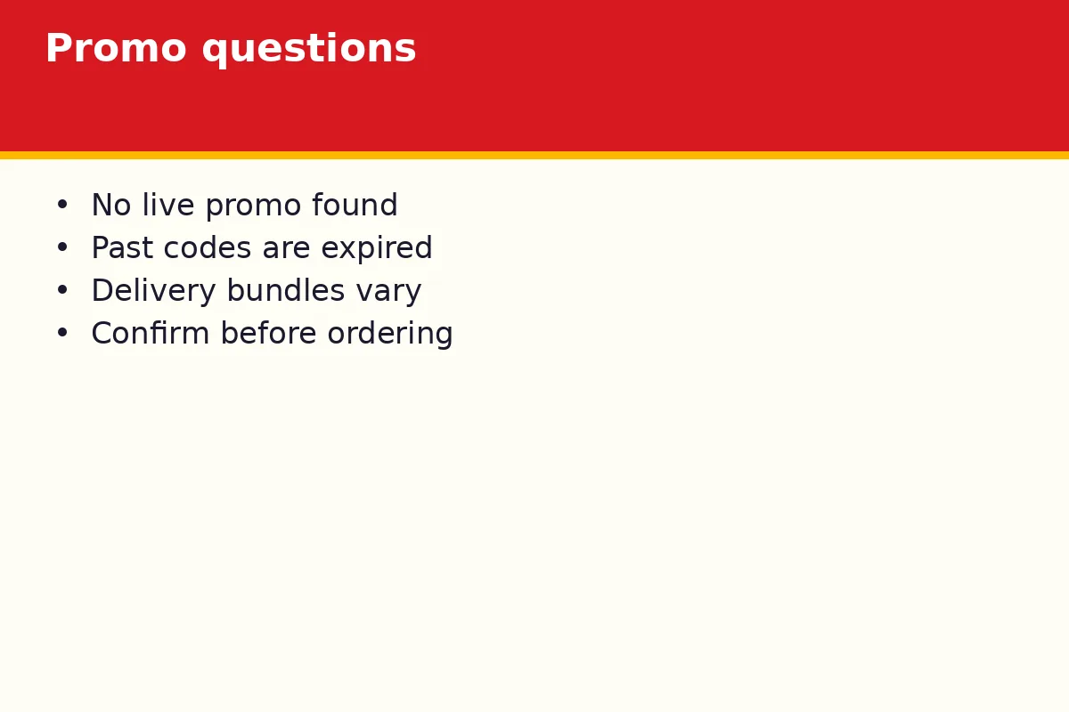 Chir Chir Promo FAQ