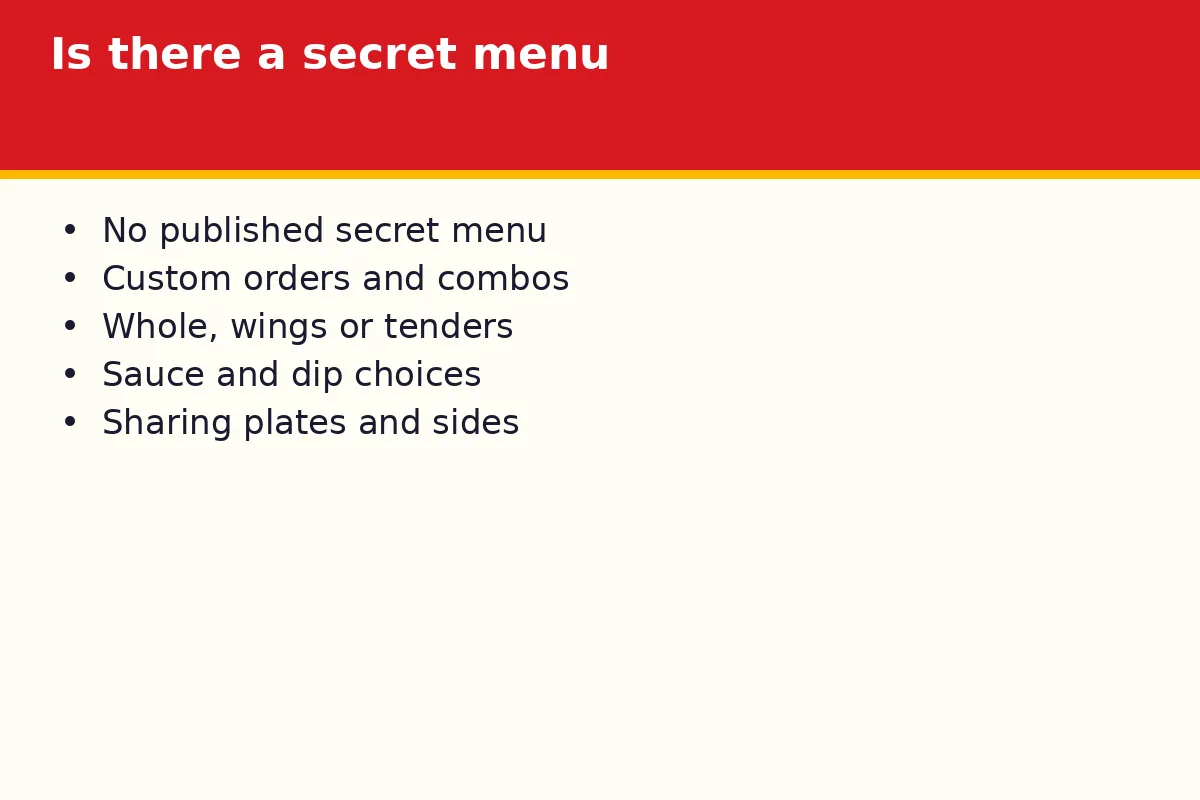Does Chir Chir have a secret menu in Singapore?